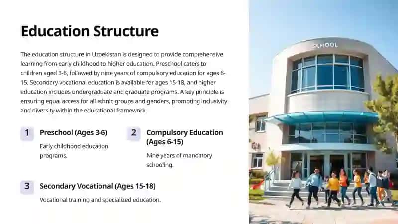 Education System of Uzbekistan: Transformation and Vision 3