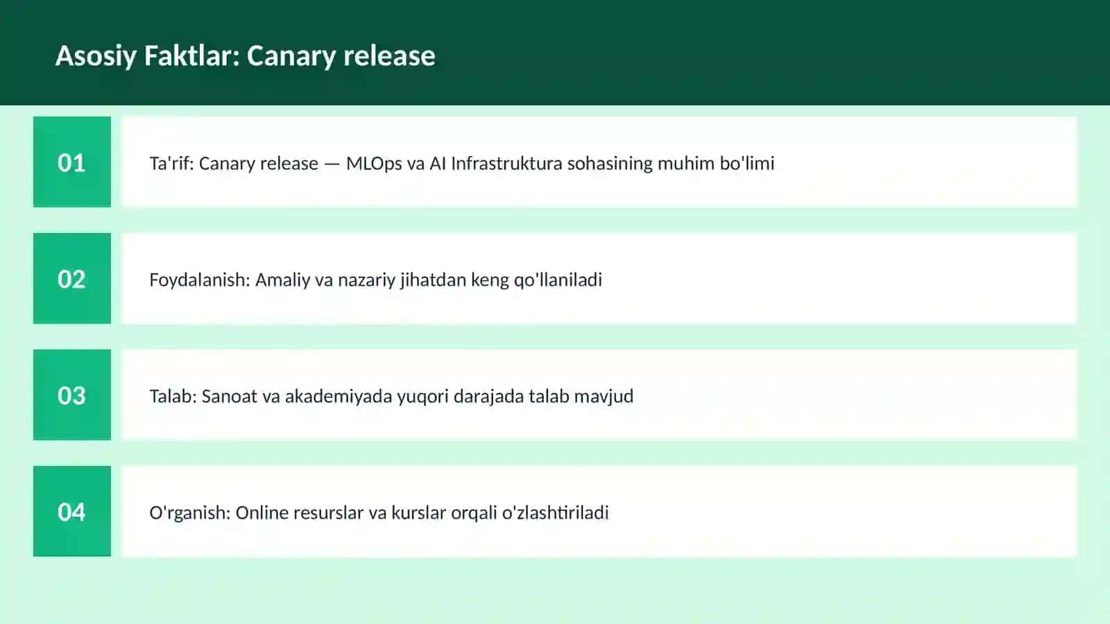 Canary release 3