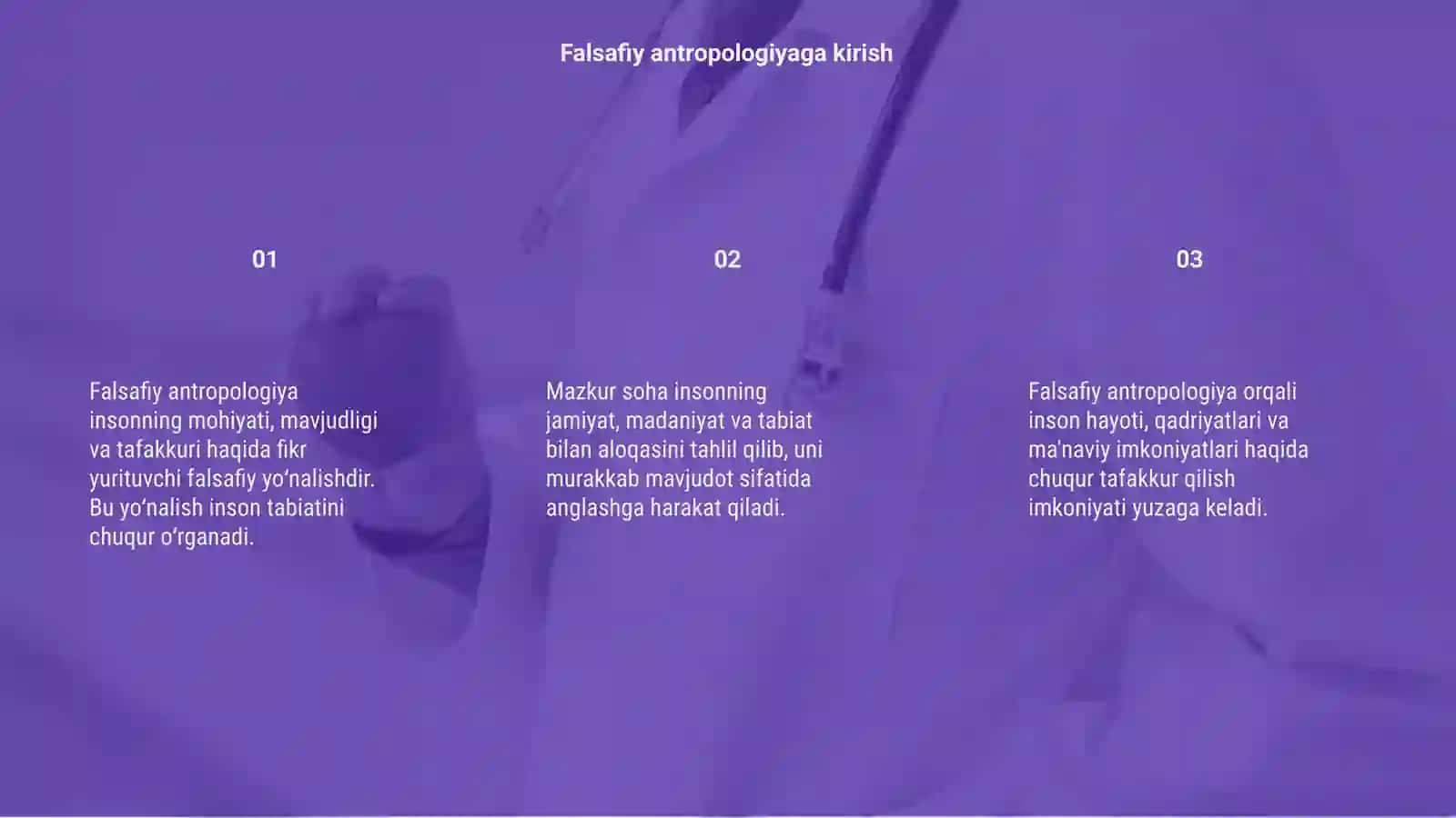 FALSAFIY ANTROPOLOGIYA (INSON FALSAFASI) 3