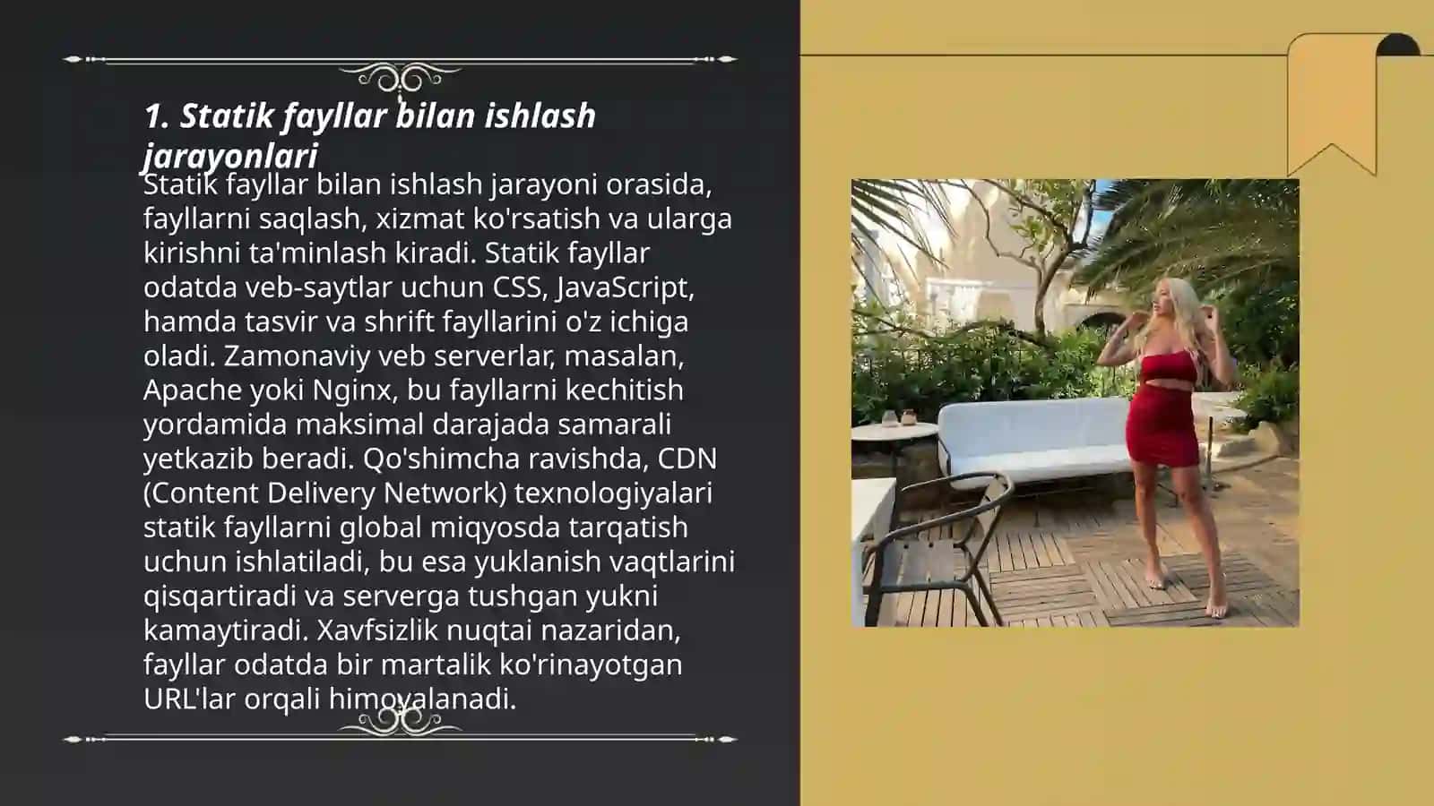 Statik fayllar bilan ishlash 3
