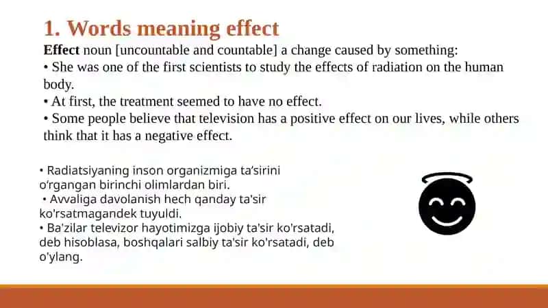 Effects and Emphasizing 3