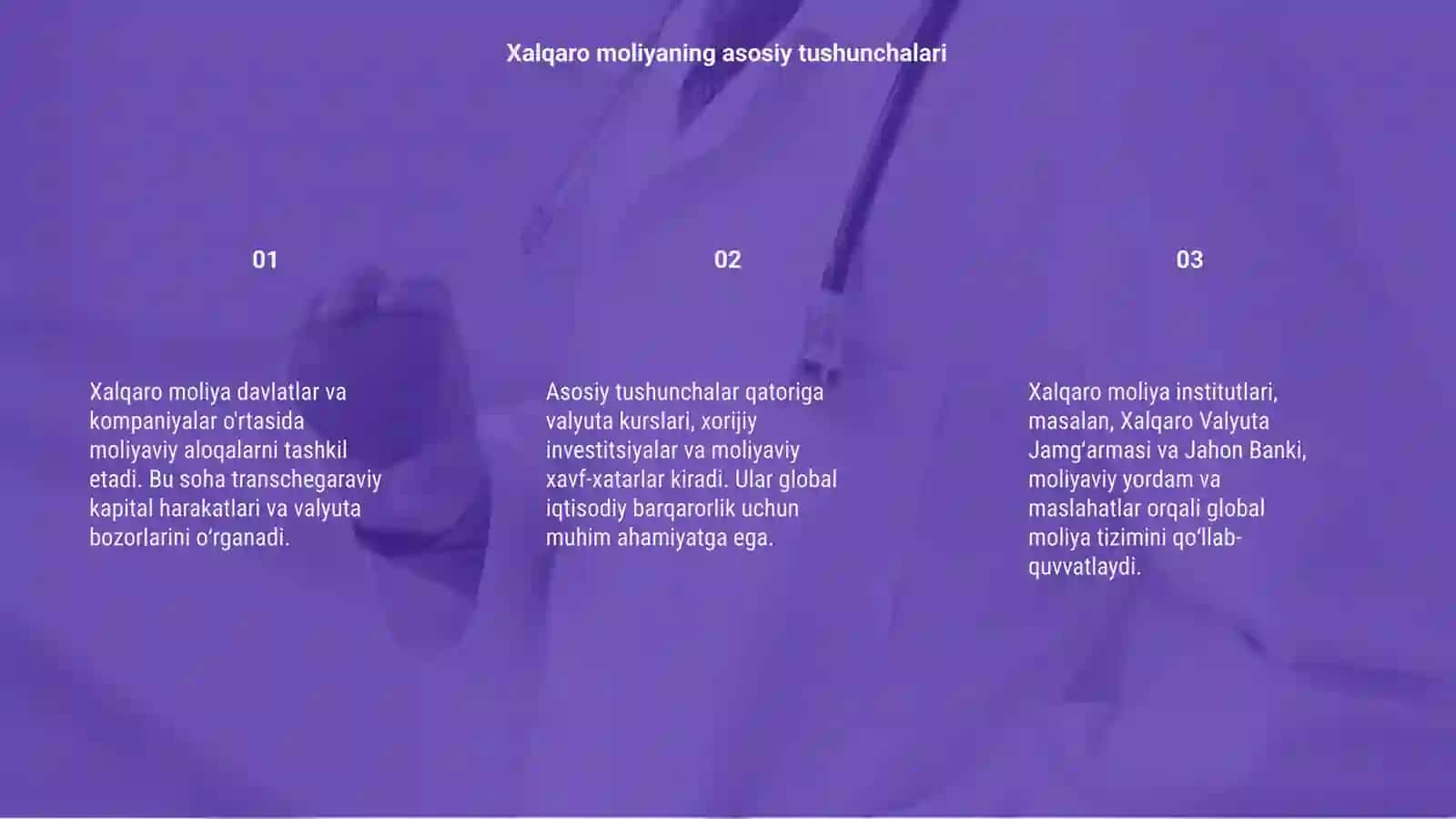 Xalqaro moliya 3
