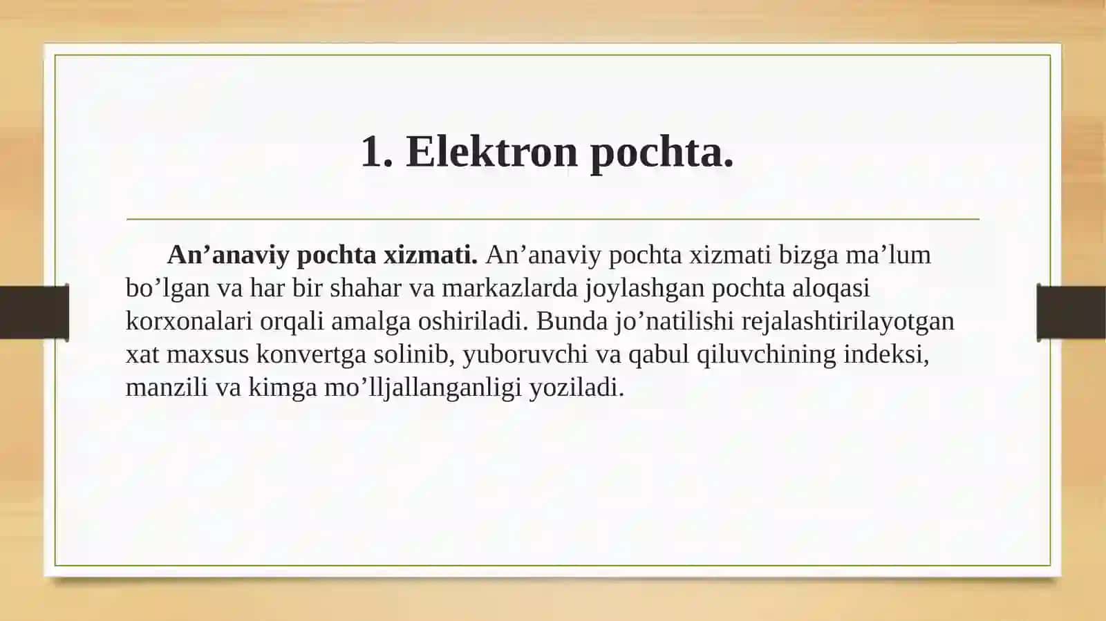 Elektron pochta va Outlook Express 3