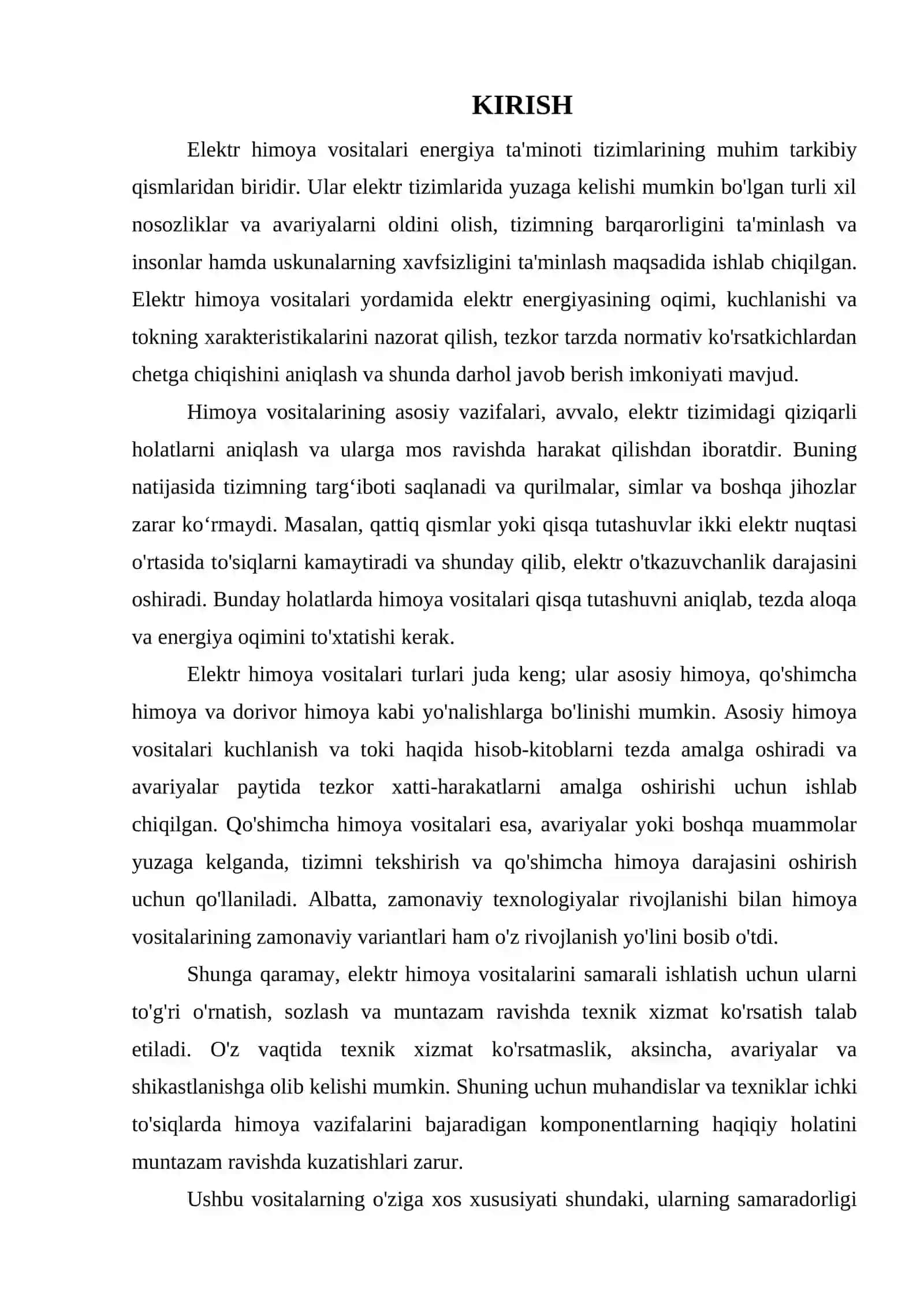 ELEKTR HIMOYA VOSITALARI 3