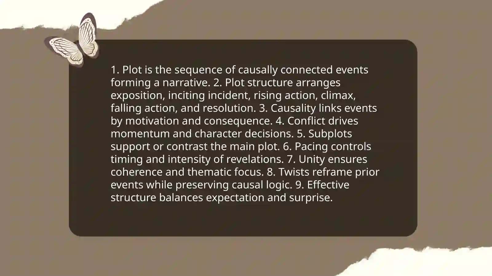 Narrative structure 3