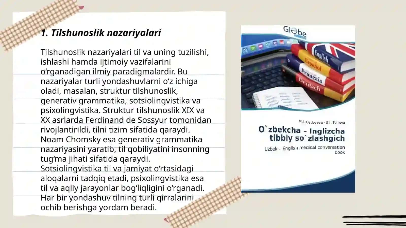 Tarjimonning lingvistik va kasbiy kompitensiyalari. Tarjimon etiketi 3
