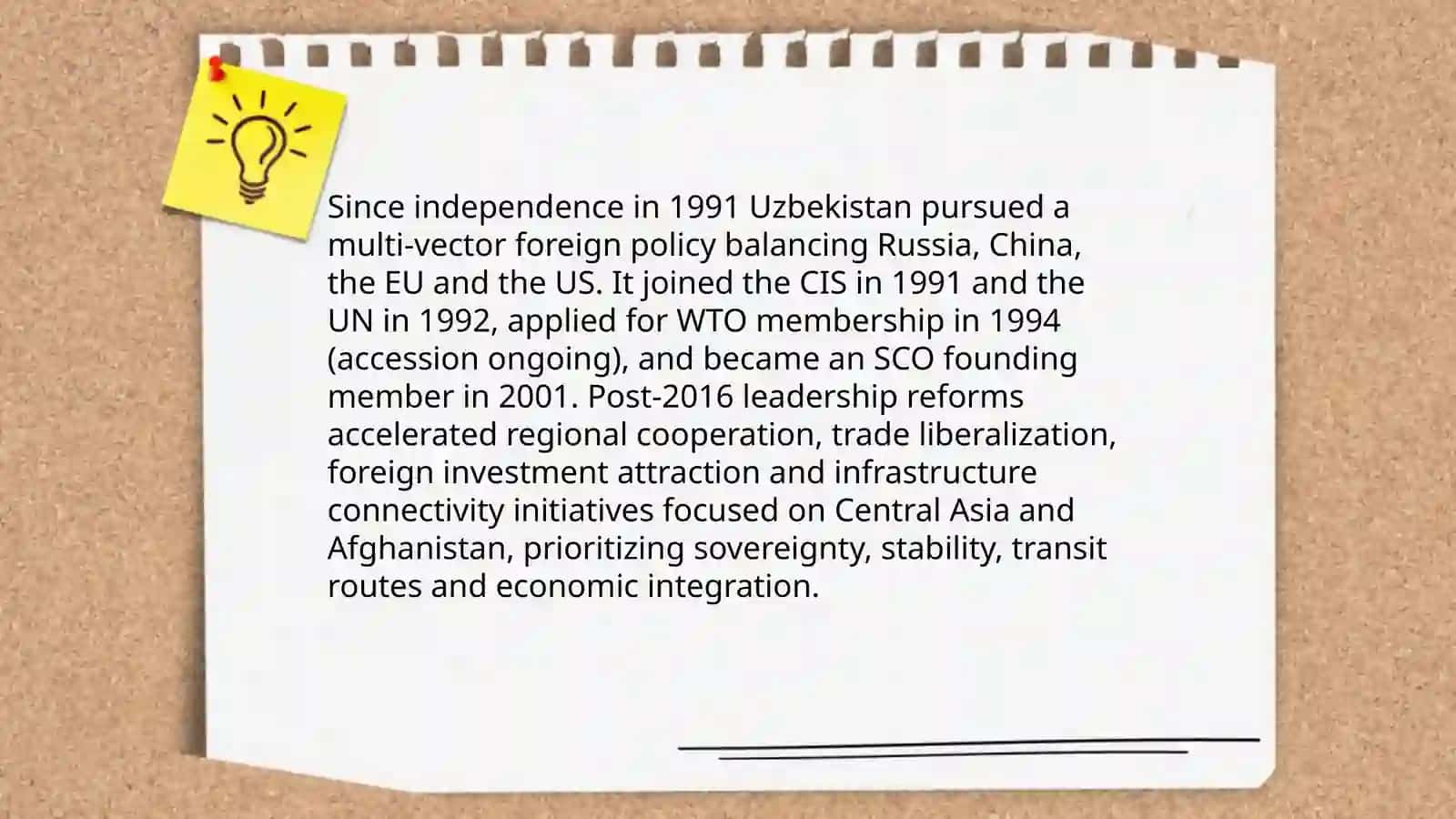 Uzbekistan's Foreign Policy and Global Integration 3