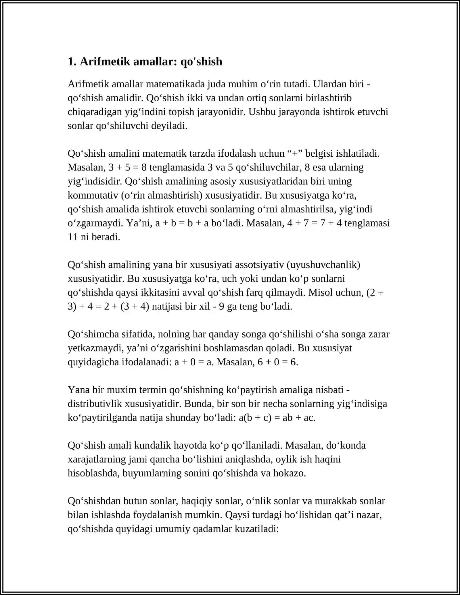 PYTHON DASTURLASH TILIDA ARIFMETIK VA MANTIQIY AMALLAR 3