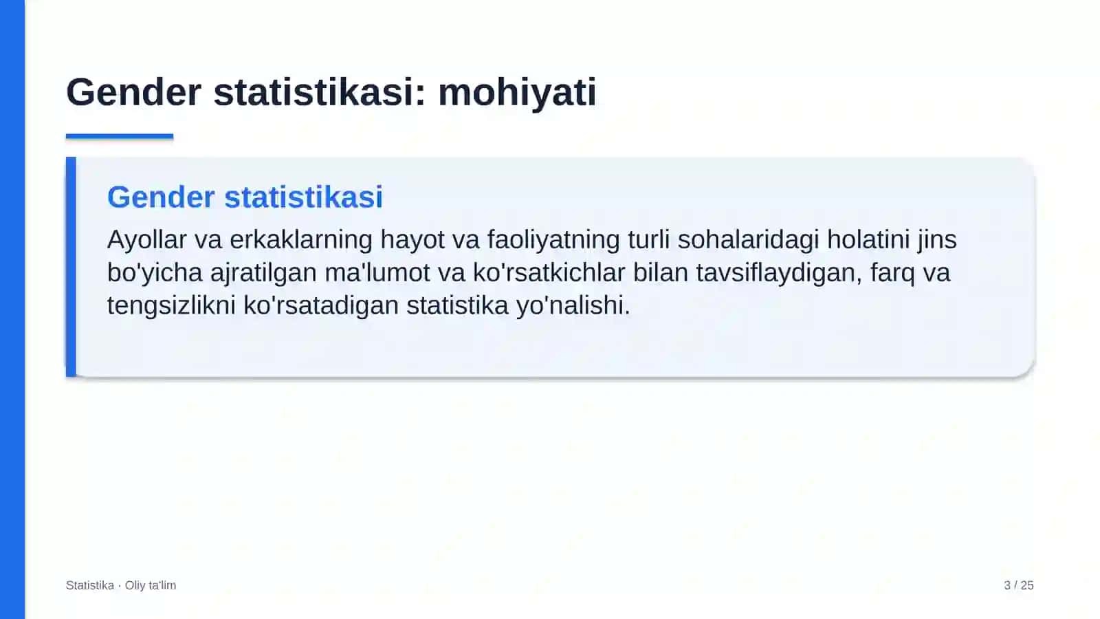 Chegara oldi savdosida gender statistikasi 3