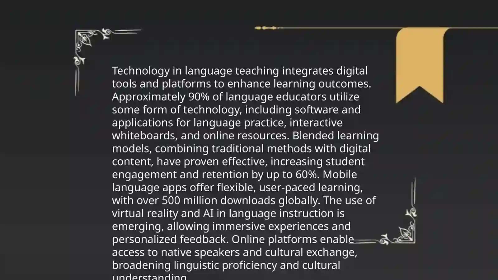 Technology Intensive Language Teaching Design 3