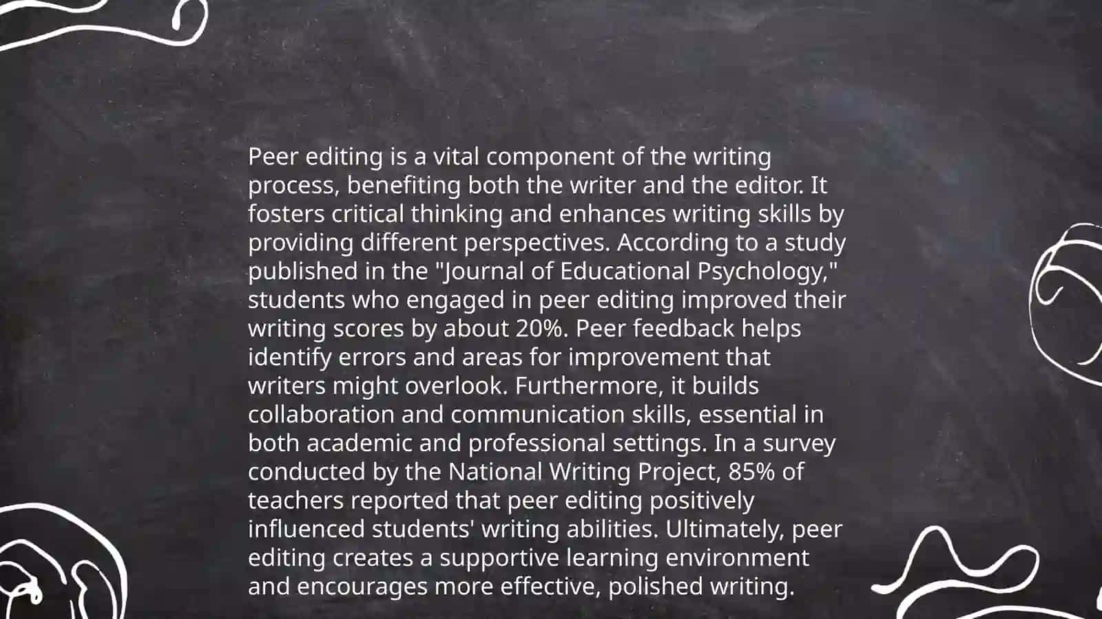 Peer editing 3