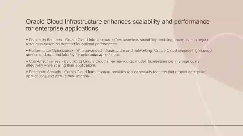 Oracle Cloud Infrastructure 3