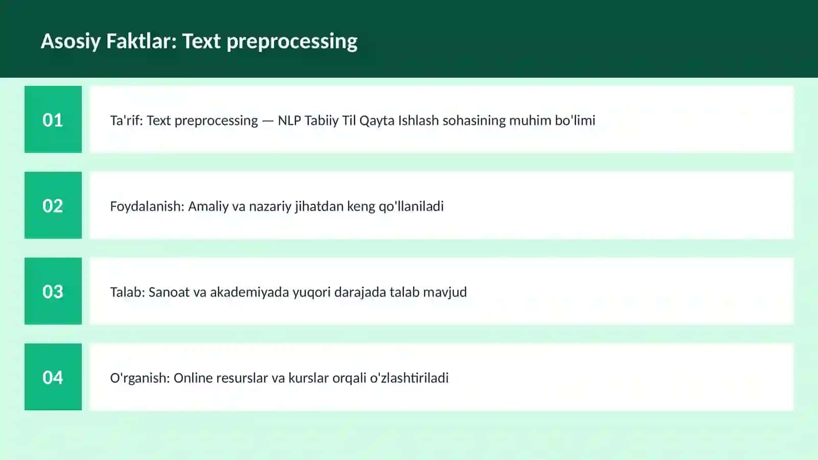 Text preprocessing 3