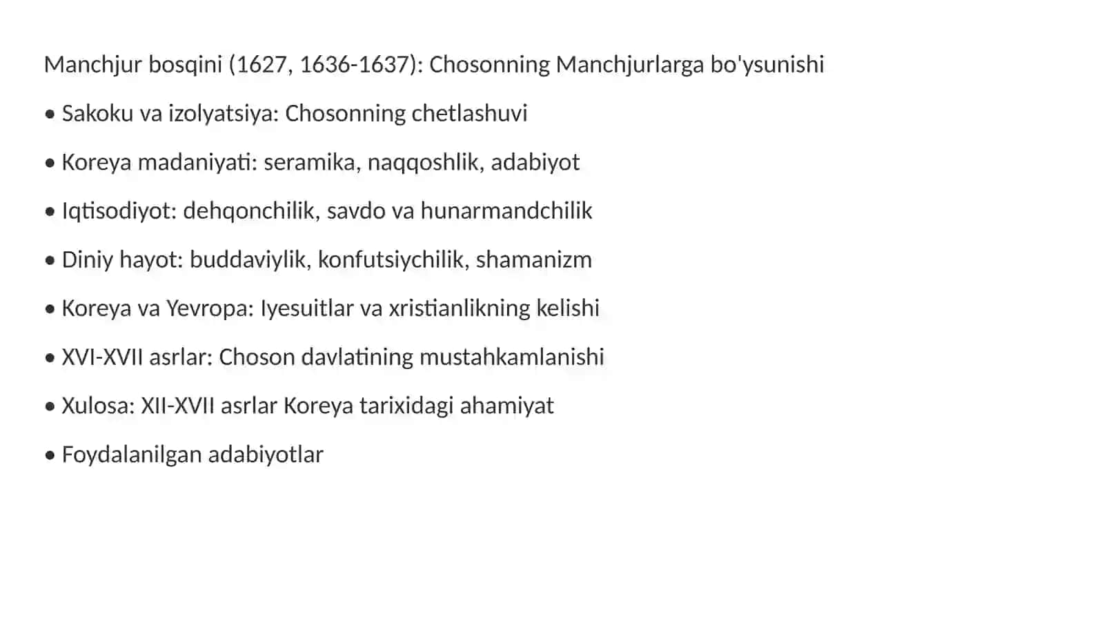 XII-XVII asrlarda Koreya 3