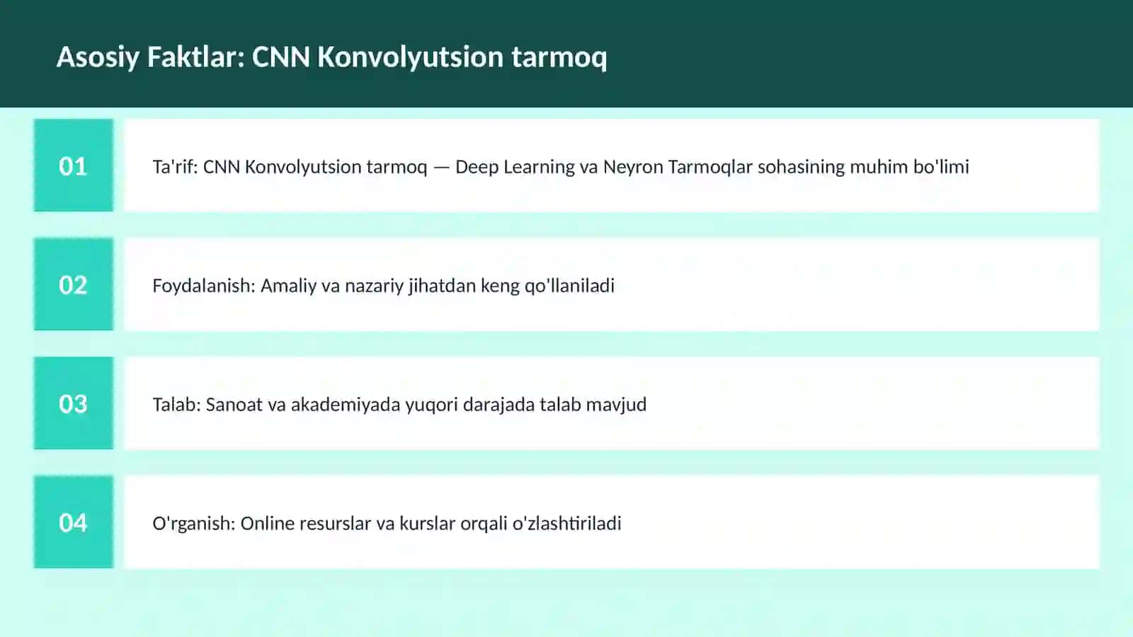 AI | DEEP LEARNING VA NEYRON TARMOQLAR 3