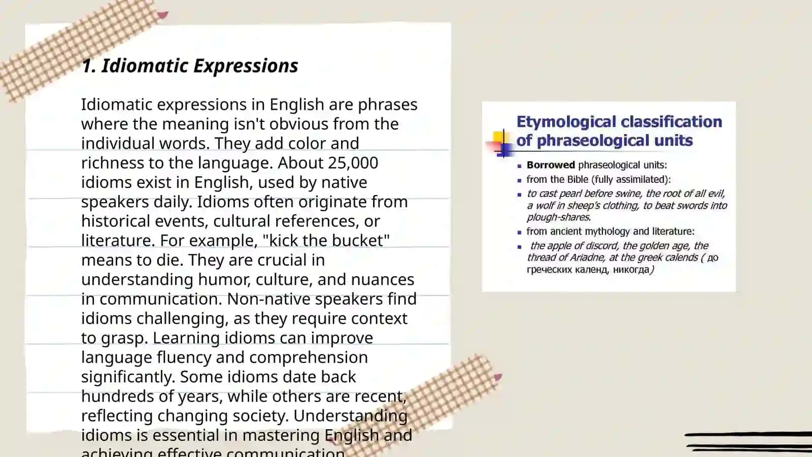English Phraseology 3
