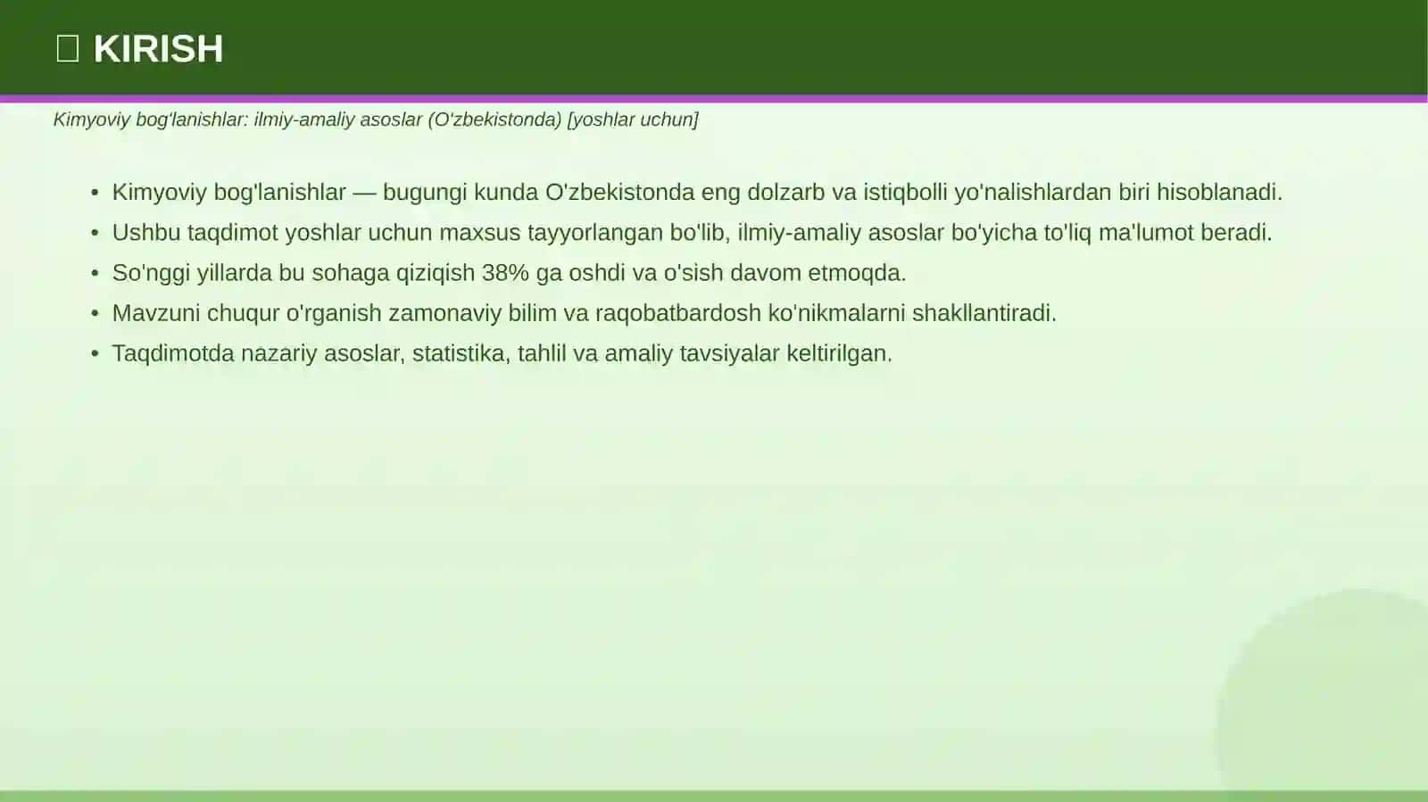 KIMYOVIY BOG'LANISHLAR 3