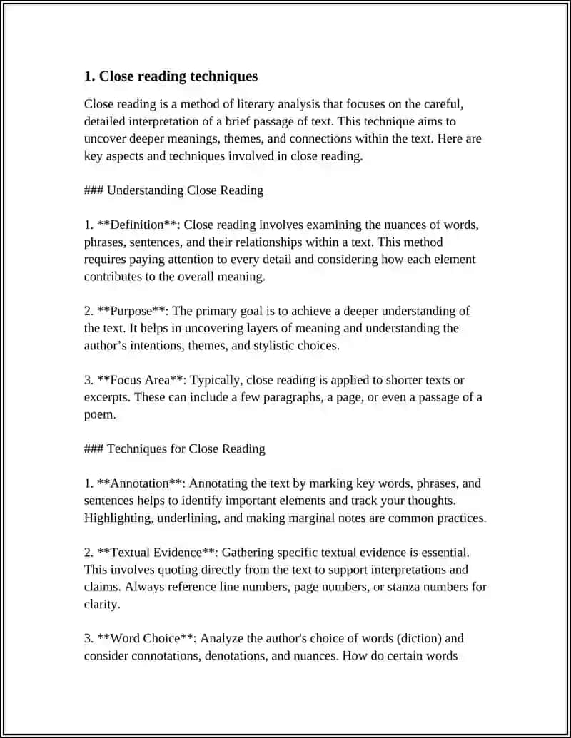 READING IN DETAILS 3