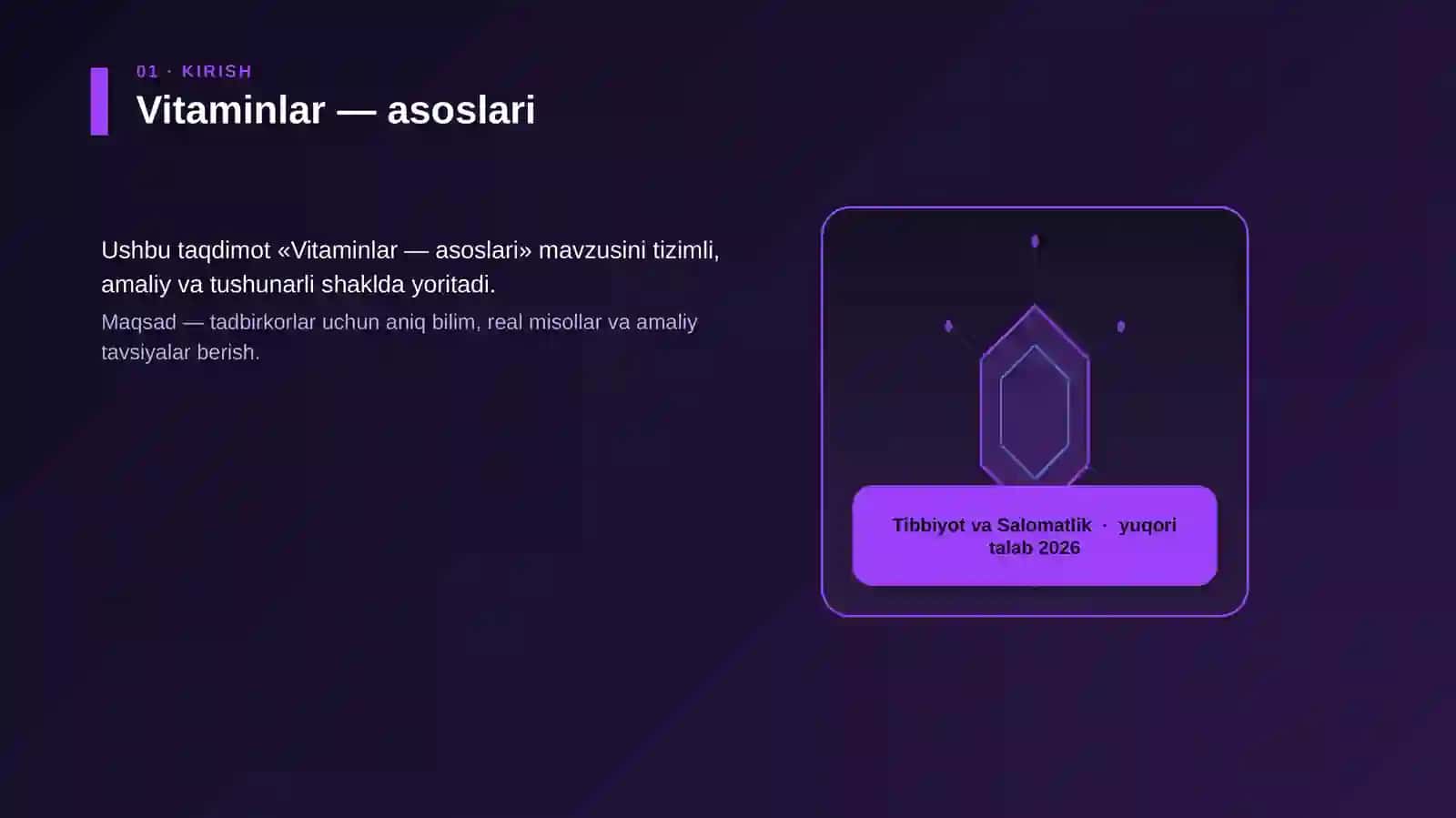 Vitaminlar — asoslari 3