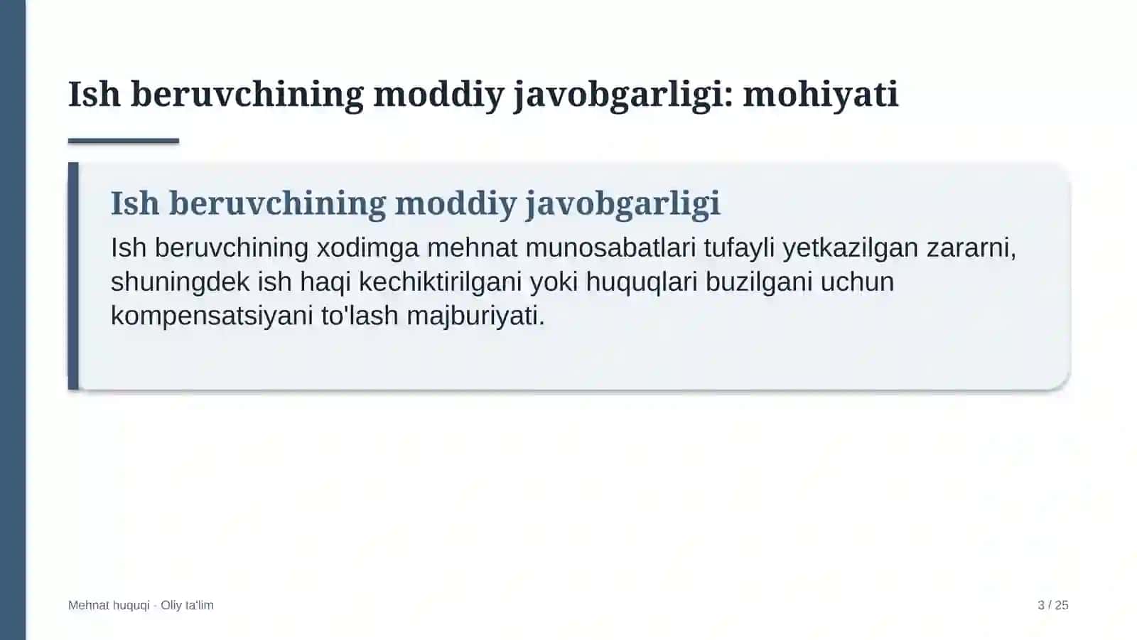 dam olish maskanlarida ish beruvchining moddiy javobgarligi 7417 3