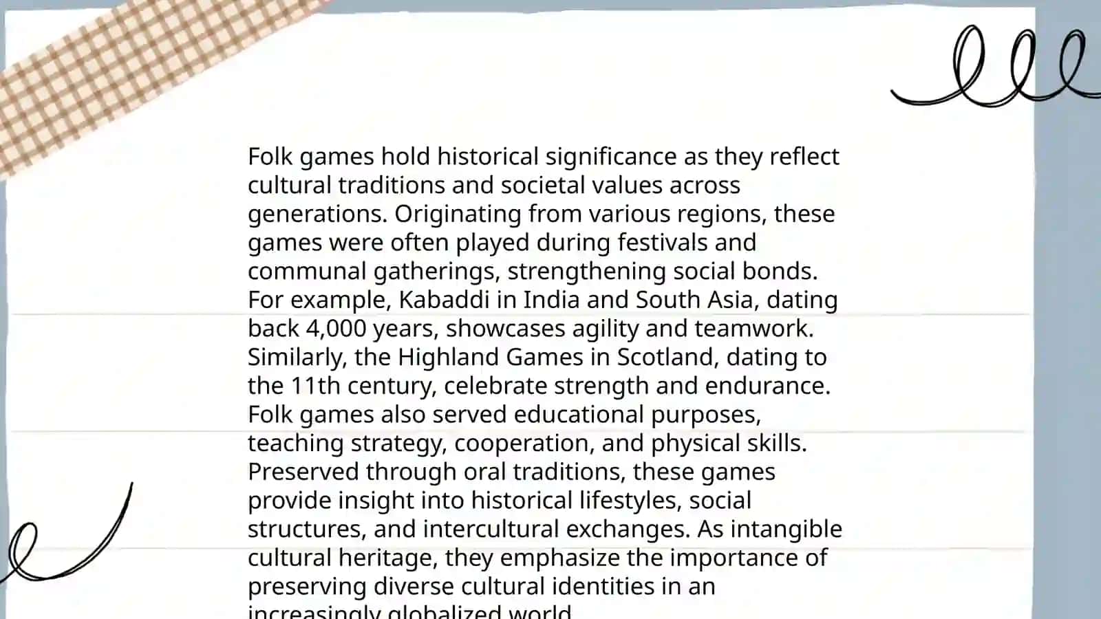 Folk games 3