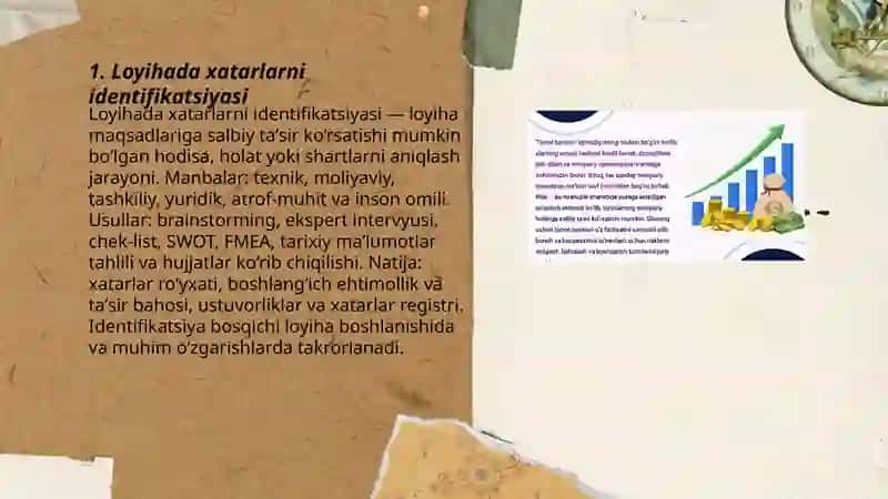 Loyihalashda risklarni boshqarish 3