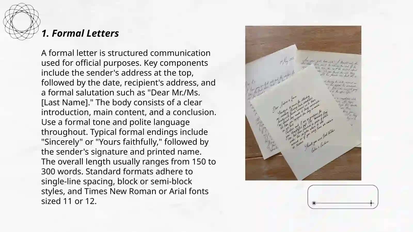 Letter writing 3