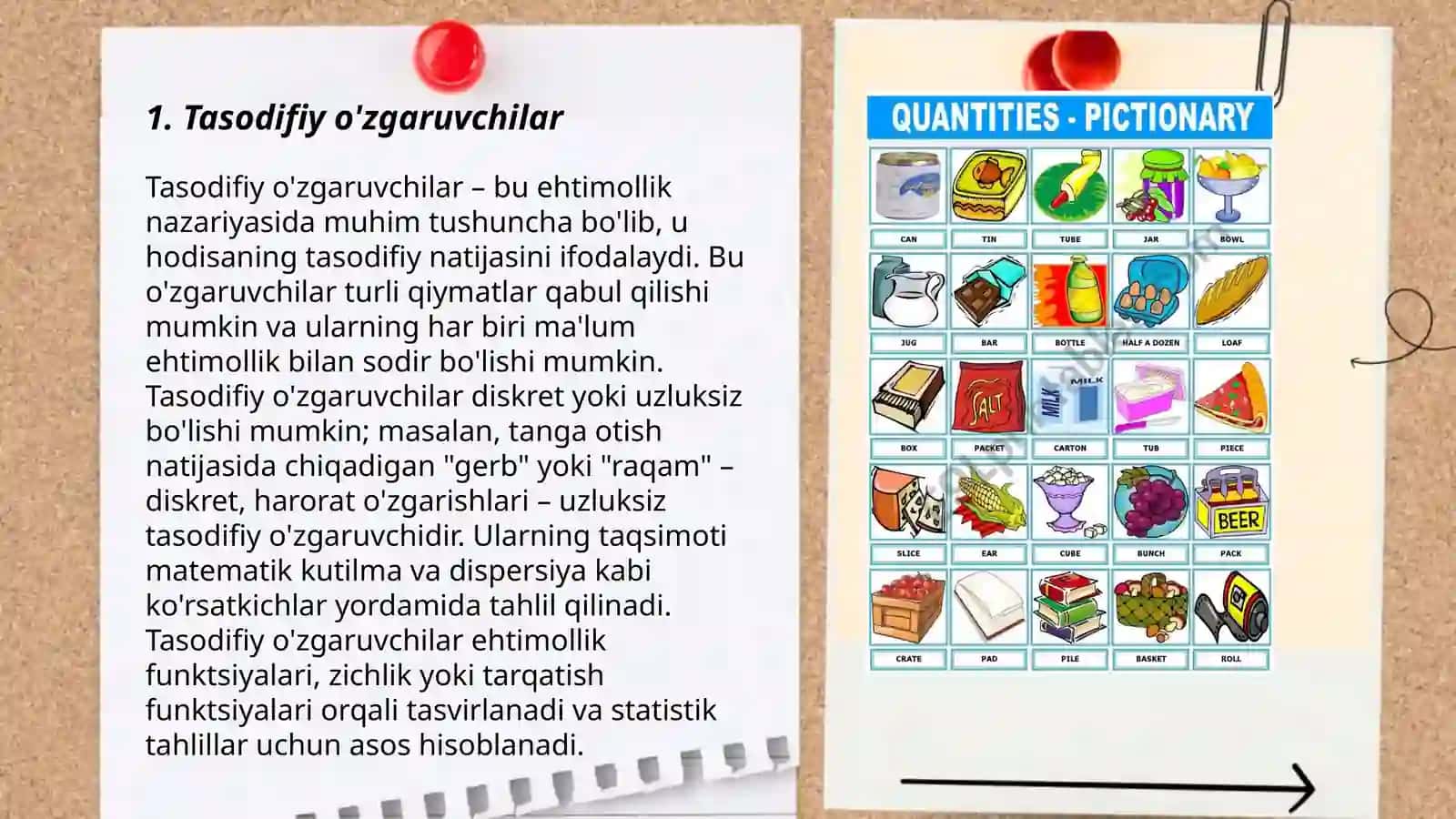 Tasodifiy o'zgaruvchilar 3