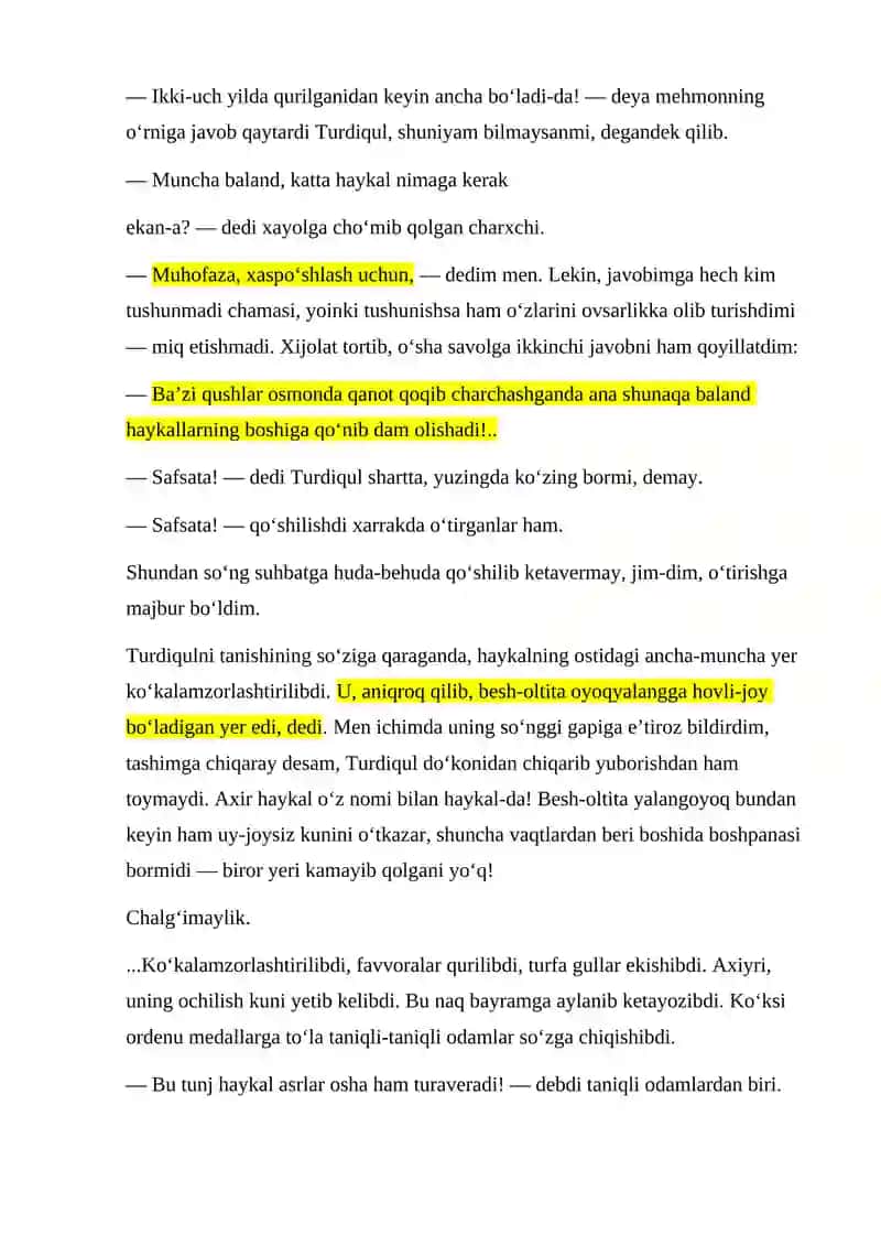 Haykal (hikoya) 3