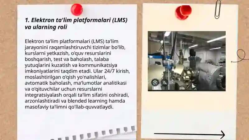 Elektron ta'lim platformalari (LMS) 3