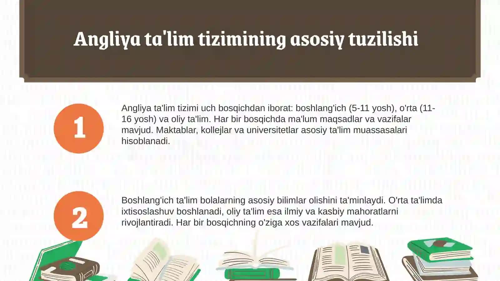 Angliya ta'lim tizimi. 3