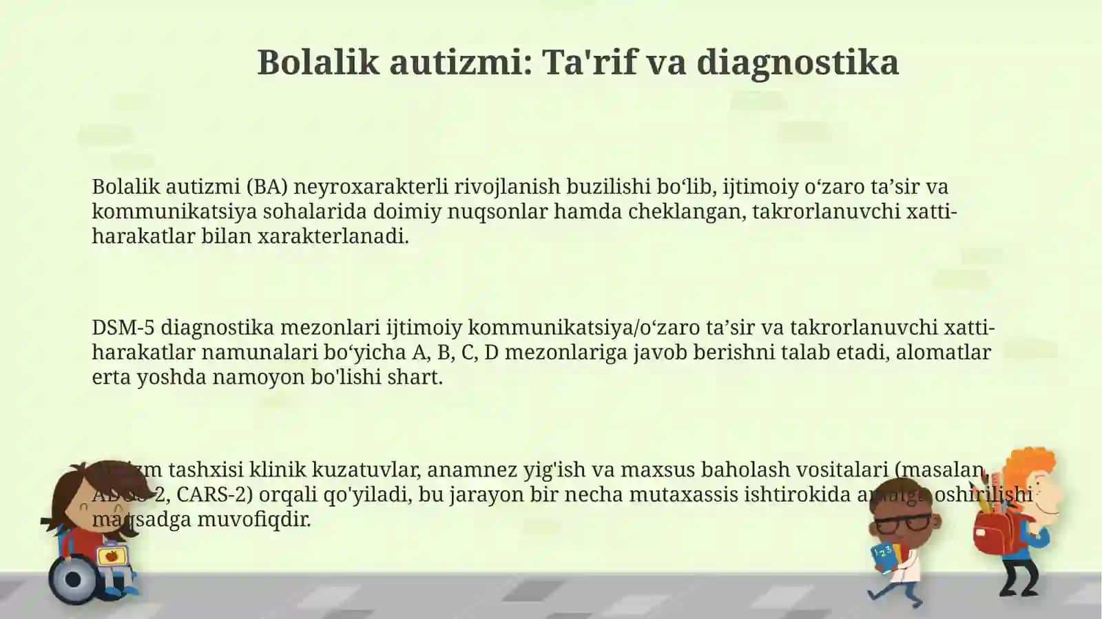 Bolalar autizmi 3