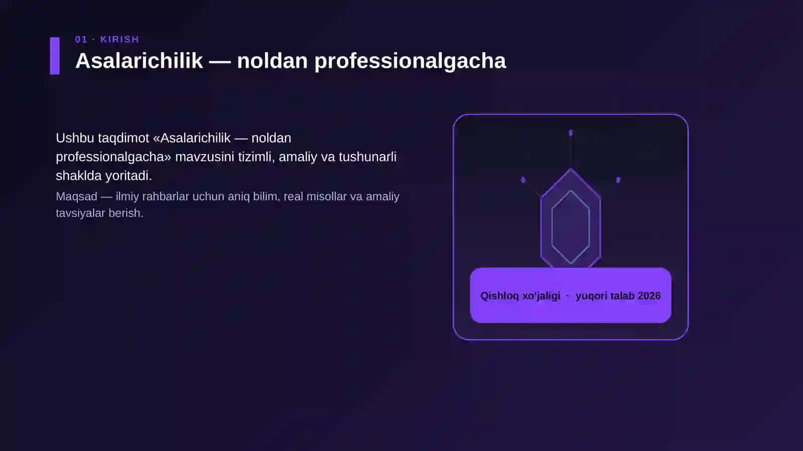 Asalarichilik — noldan professionalgacha 3