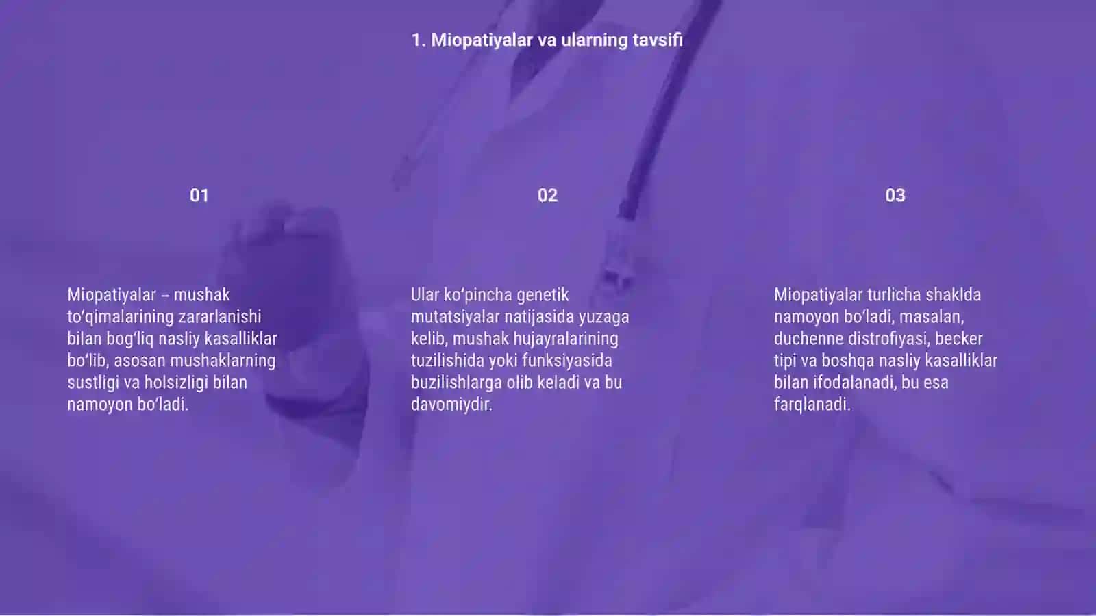 Asab Tizimi (Miopatiyalar) 3