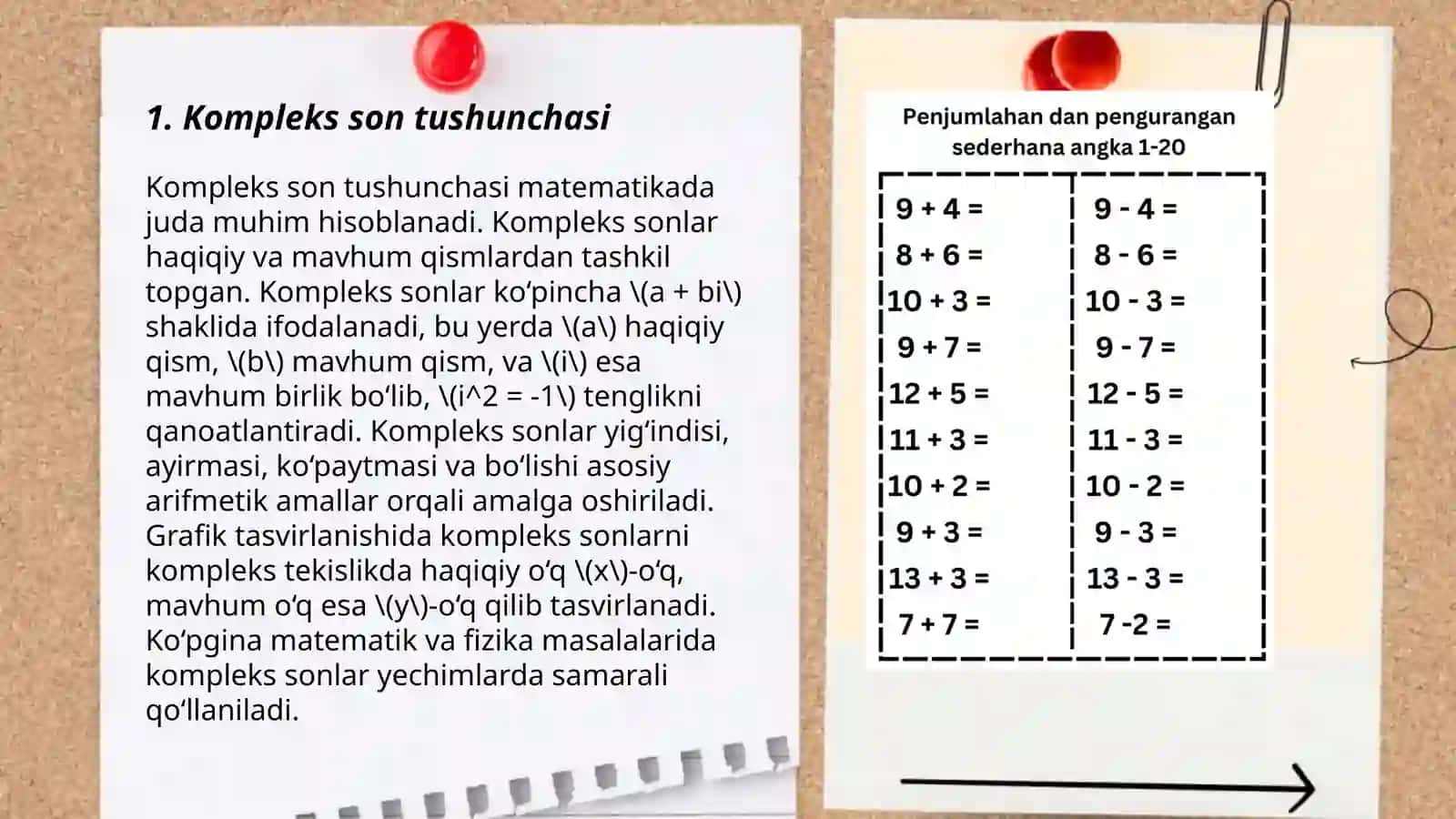 Matematikada kompleks sonlar 3