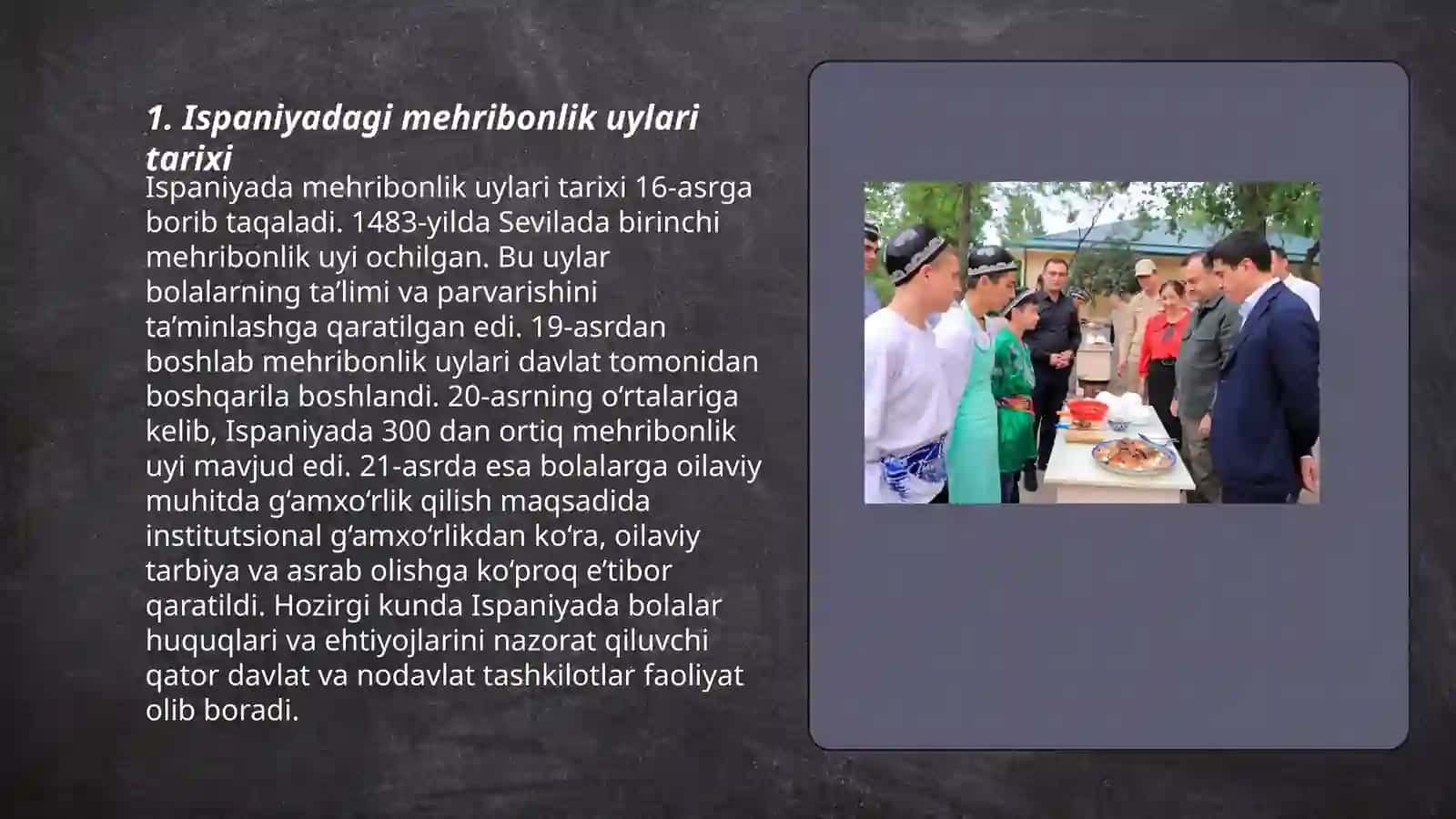 Ispaniyadagi mehribonlik uylari 3