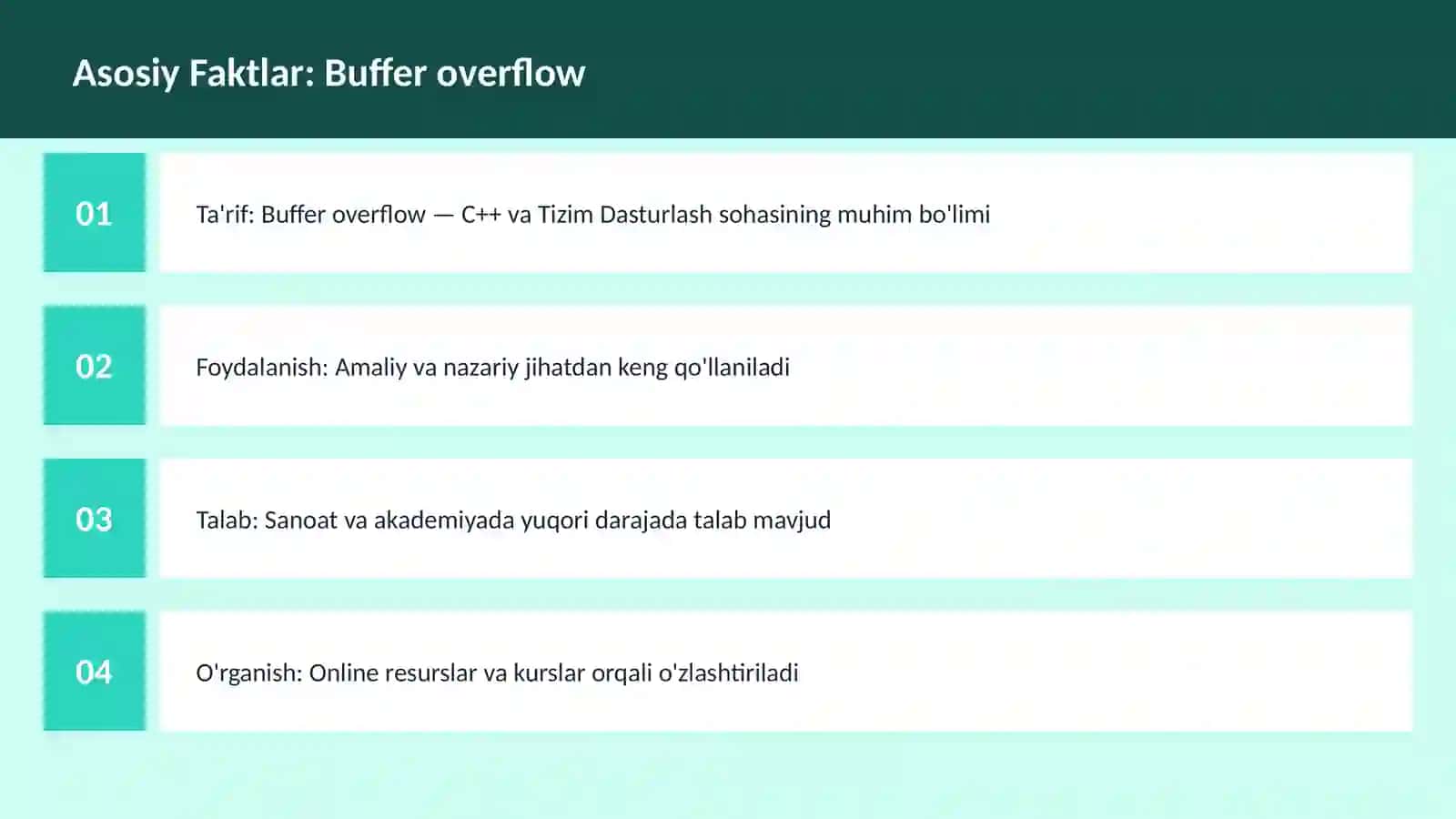Buffer overflow 3