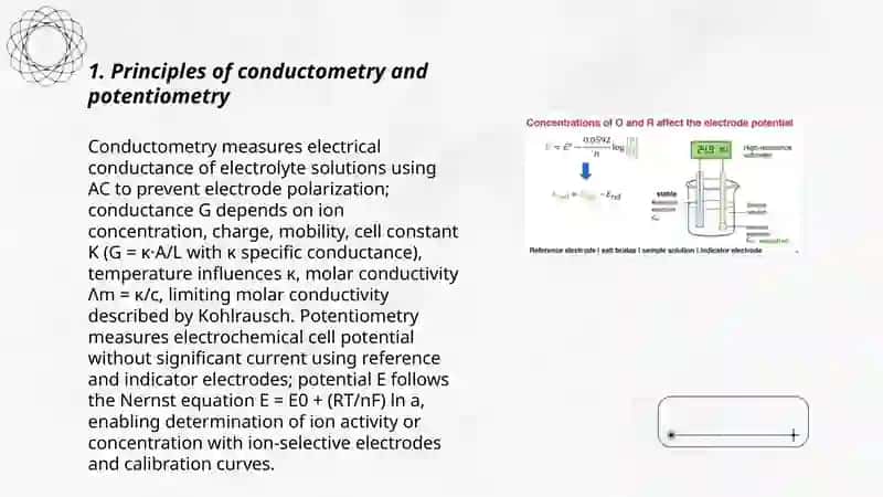 Corductometry Potentiometry 3