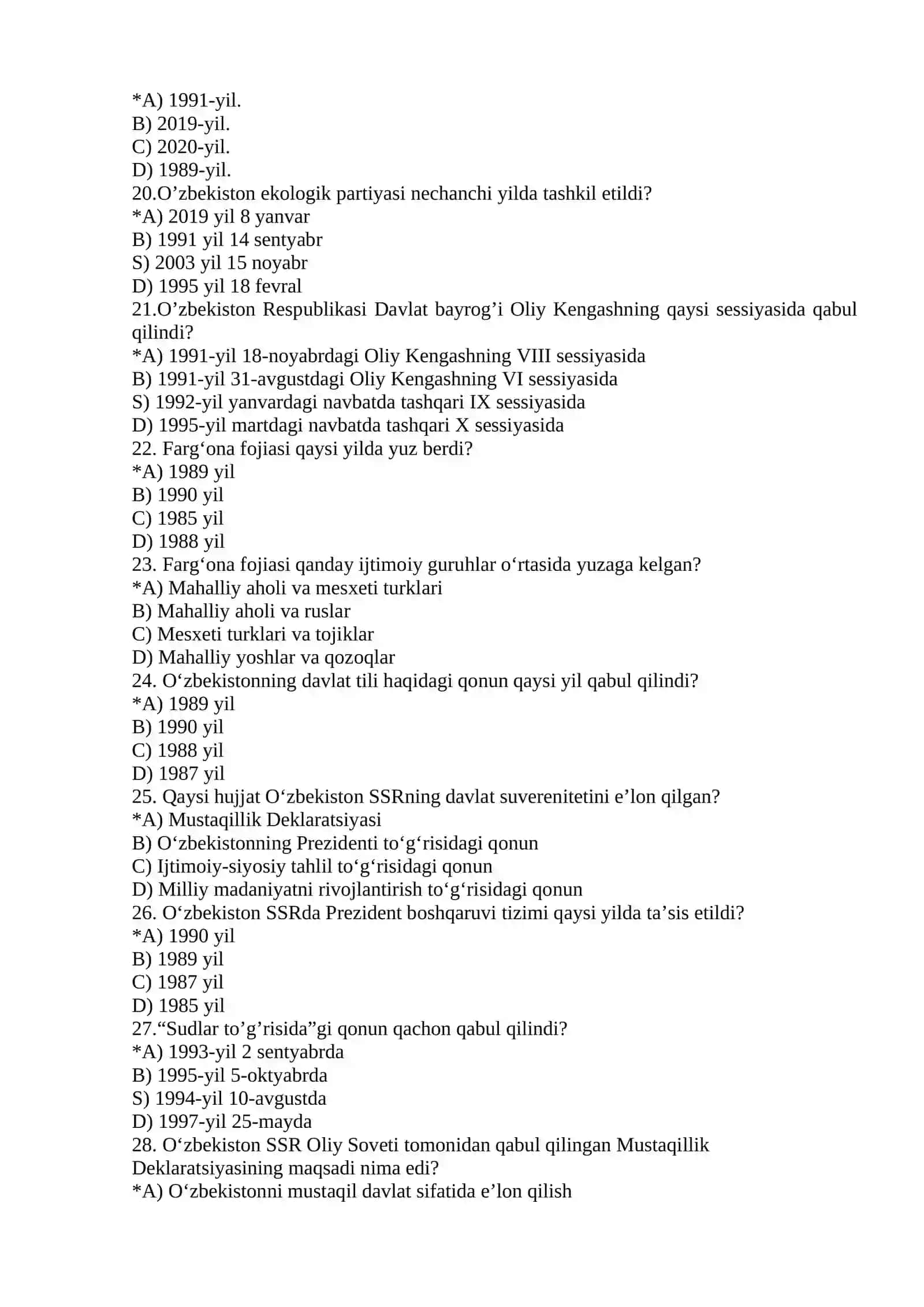 Tarixiy manbalar qanday manbalarga bo’linadi? 3