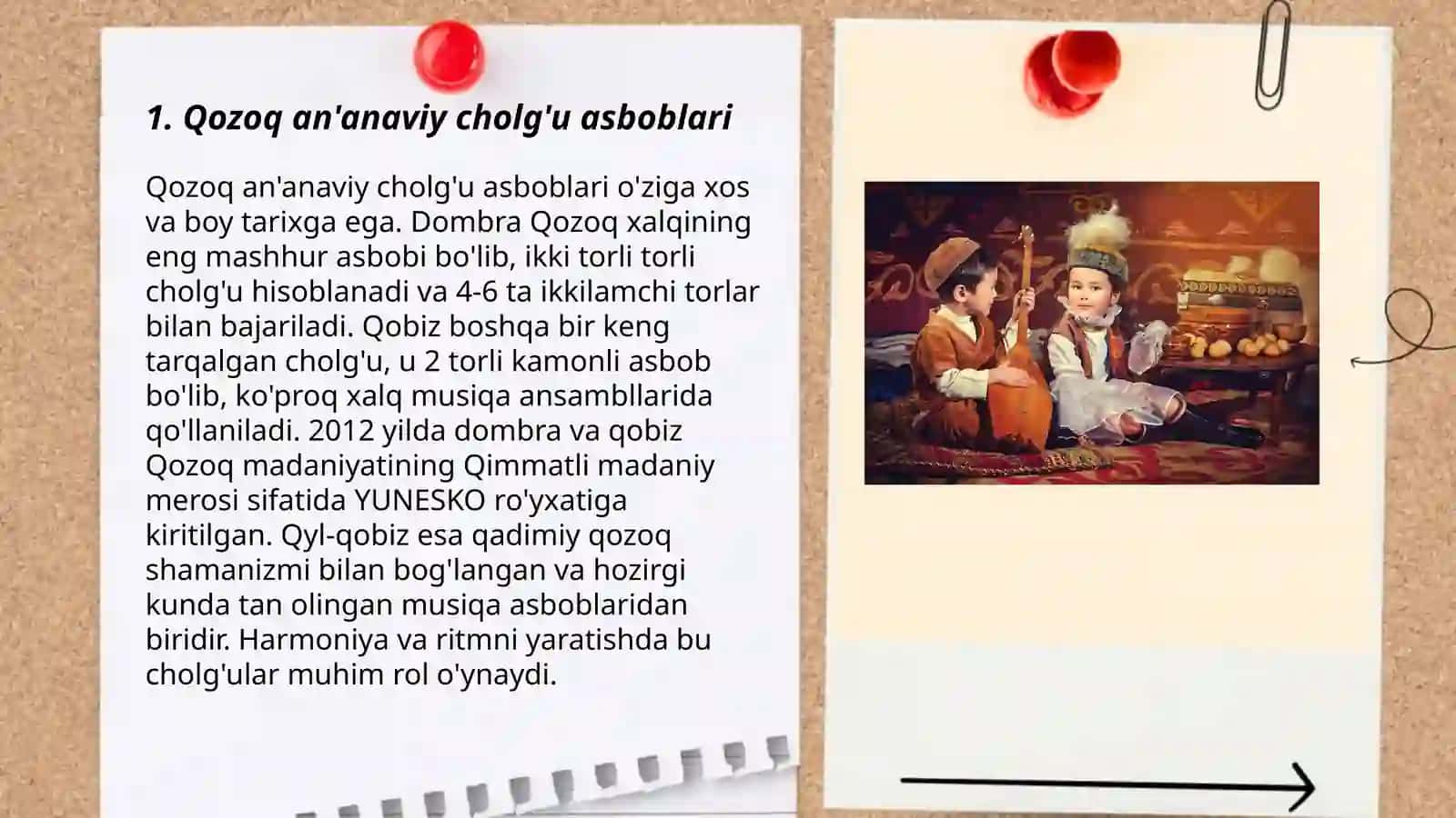 Qozoq an'anaviy cholg'u asboblari 3