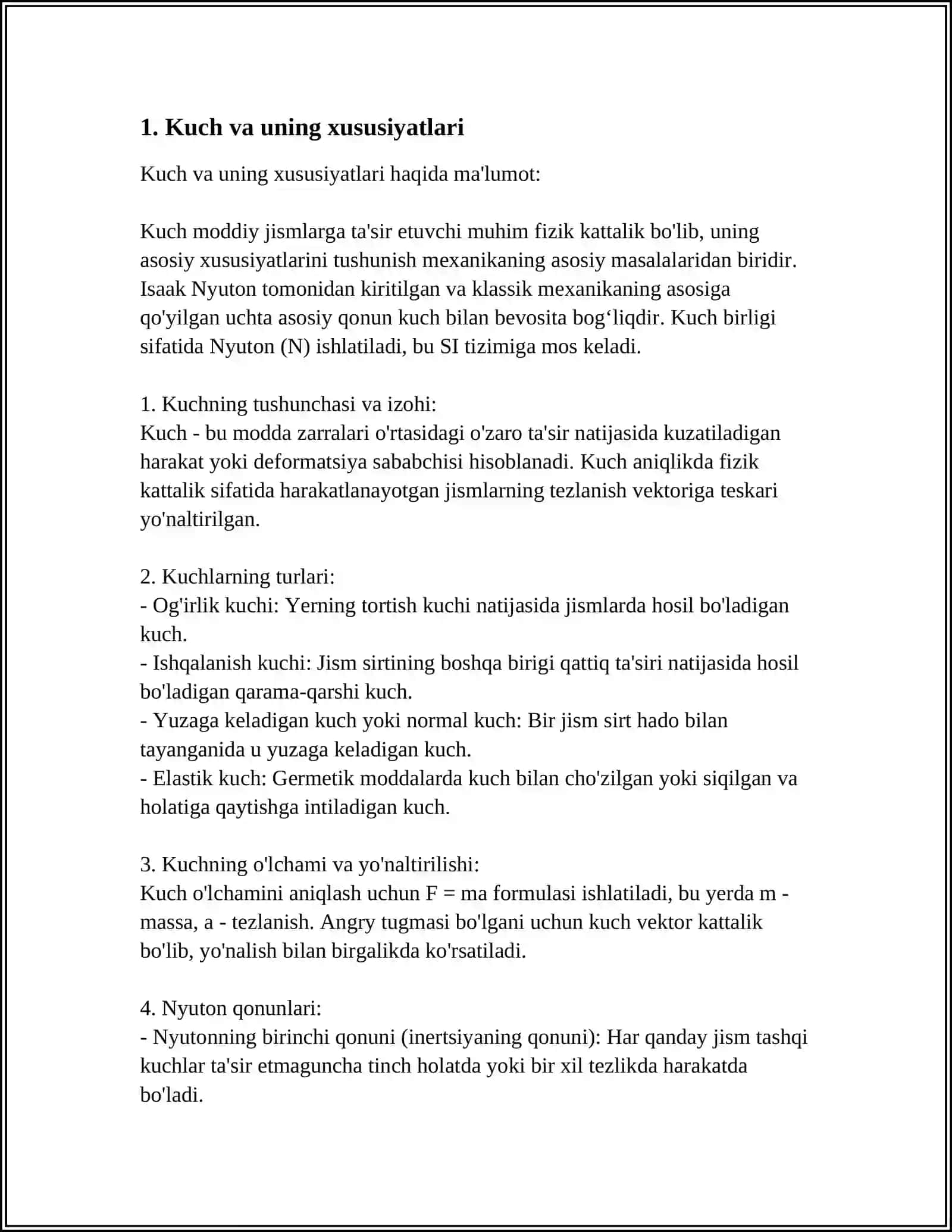 STATIKA ELEMENTLARI 3