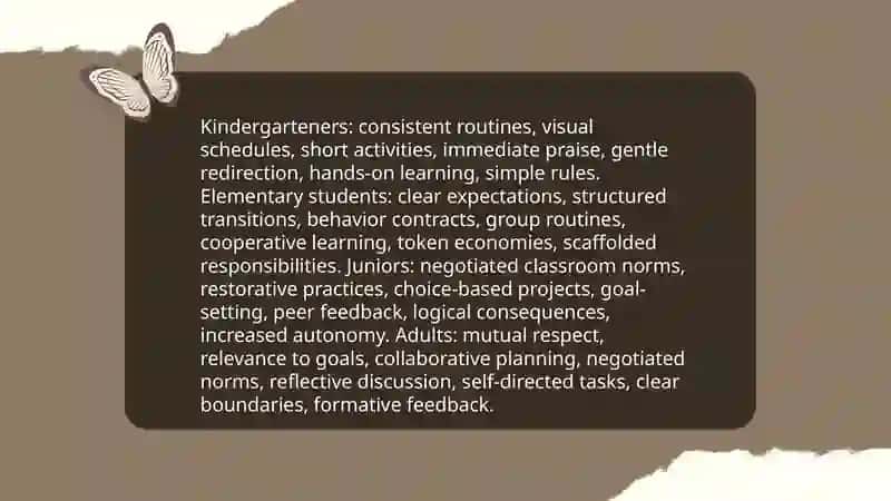 Establishing common ground: attitudes and approaches to teaching different age groups 3