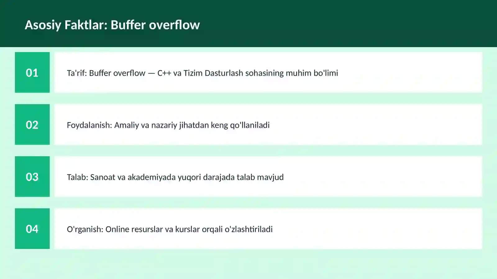 Buffer overflow 3