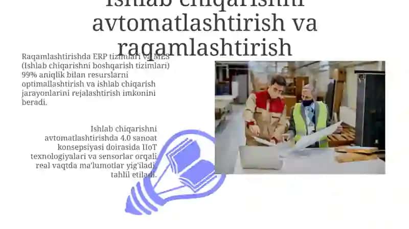 Ishlab chiqarishni tashkil etish va boshqarish 3