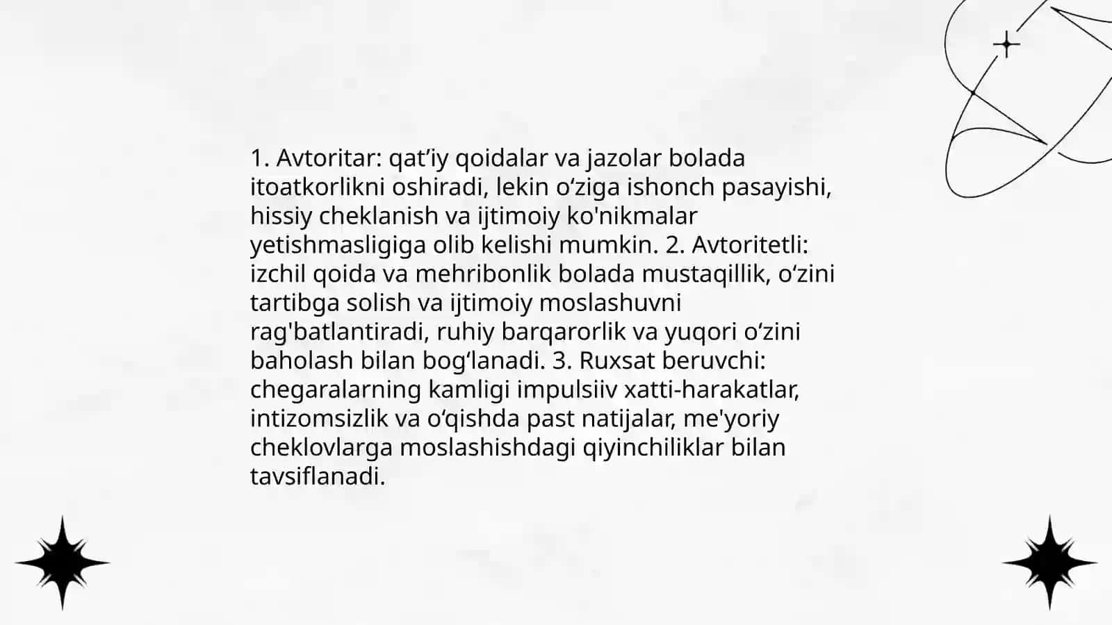 Oilaviy muhit va oilaviy munosabatlarning bola xulqiga ta’siri 3