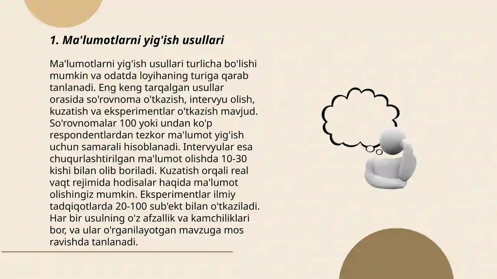 Ma'lumotlarni yig'ish va unga ishlov berish orqali hisoblagichlarda avtomatik so'rov o‘tkazilshi 3