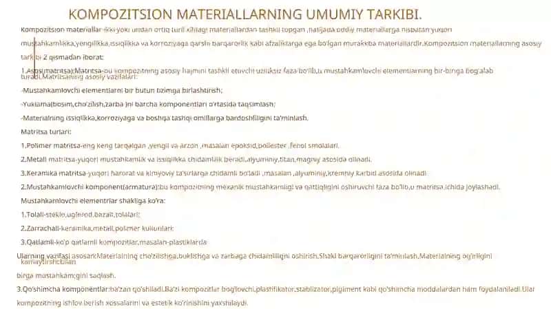 Kompozitsion materiallar 3