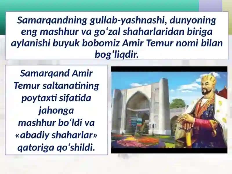 Ózbekiston ning tarixiy shaharlari. 3