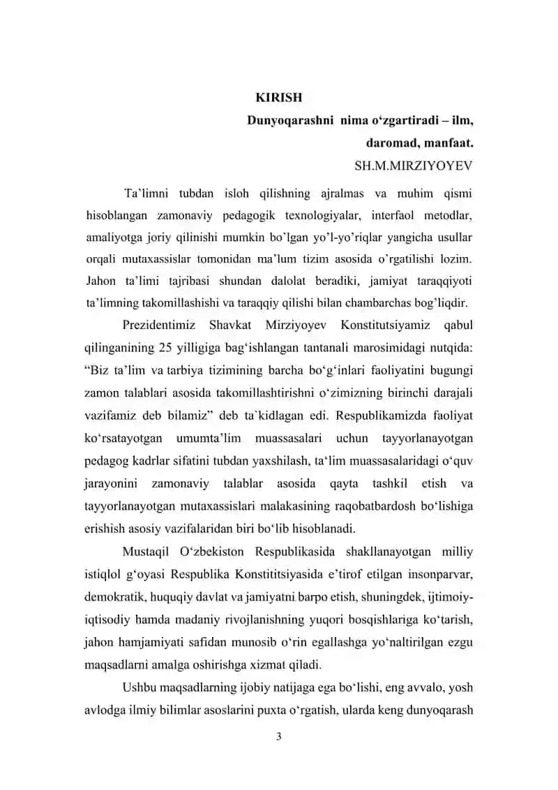 TEKISLIKDA VA FAZODA ORIENTATSIYA 3