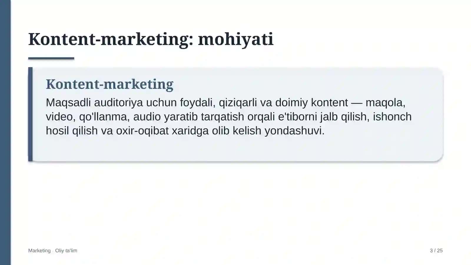 Asalarichilikda kontent-marketing 3